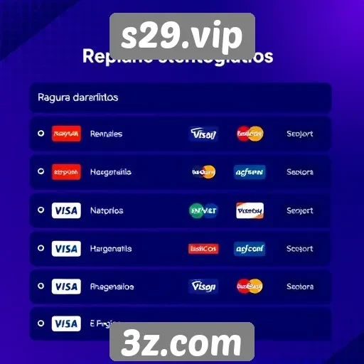 Metodologia de pagamento do s29.vip